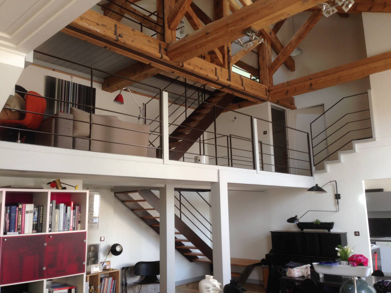 Escalier métallique