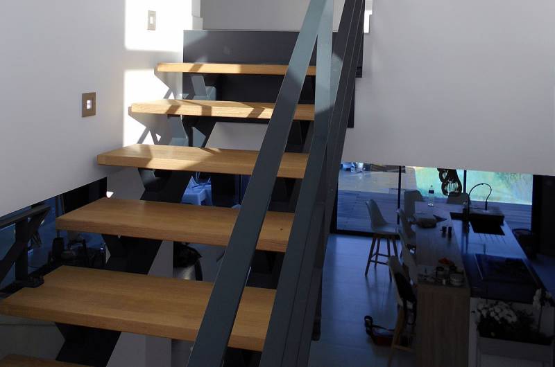 réalisation d'escalier haut de gamme sur-mesure