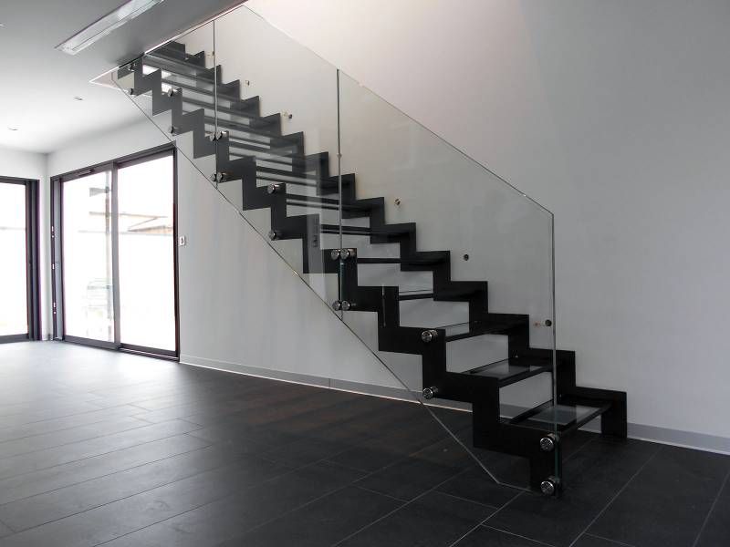 idée d'escalier design sur-mesure à lyon