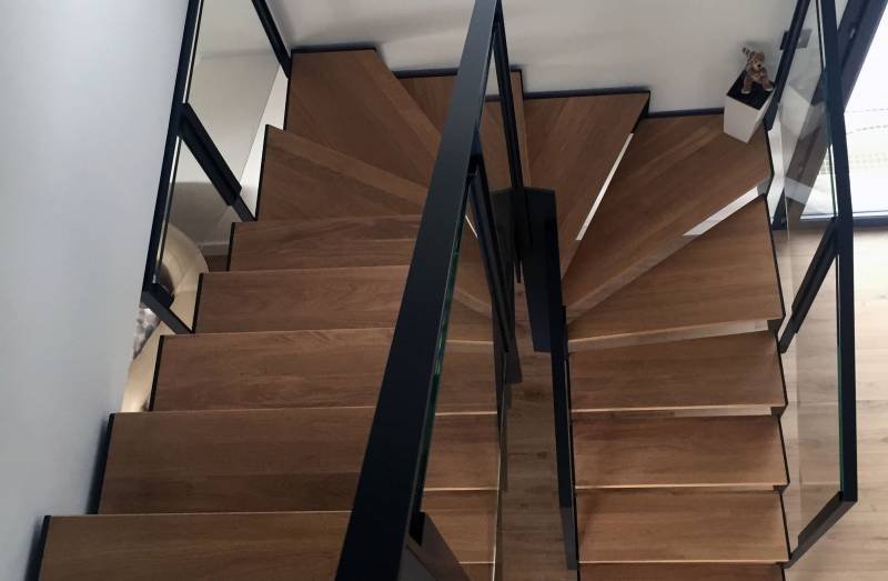 idée d'escalier sur-mesure haut de gamme en france