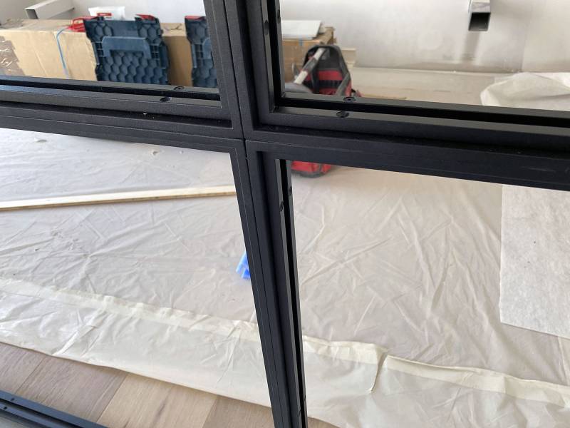 idée de verrière en acier