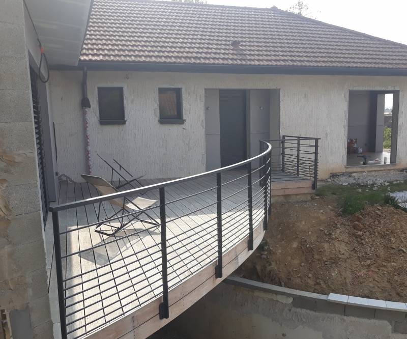 garde corps terrasse a lyon