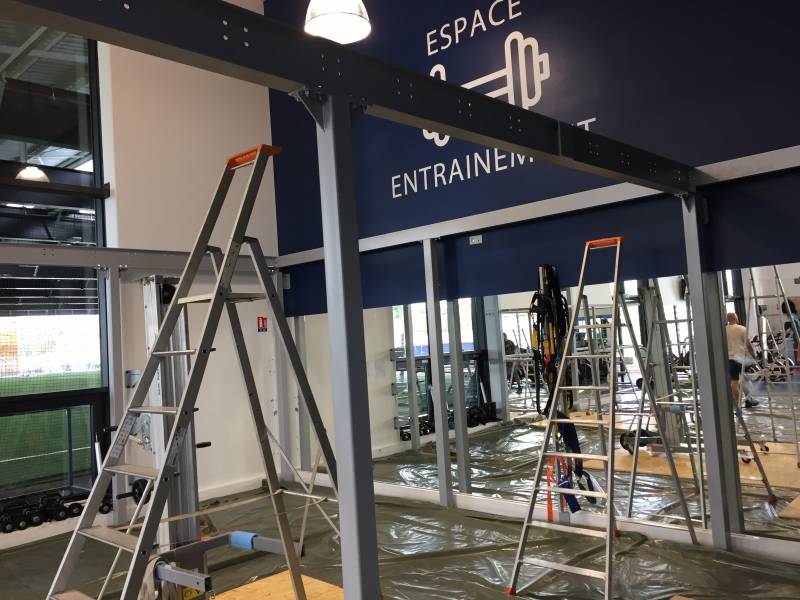 MEZZANINE METALIQUE OLYMPIQUE LYONNAIS