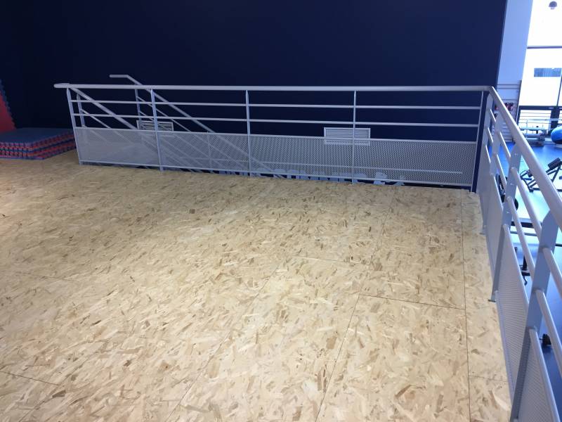 MEZZANINE METALIQUE OLYMPIQUE LYONNAIS