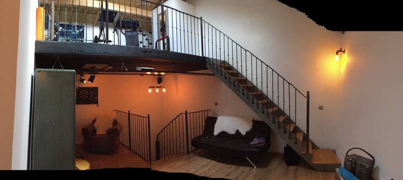 ESCALIER BISTROT LYON METAL