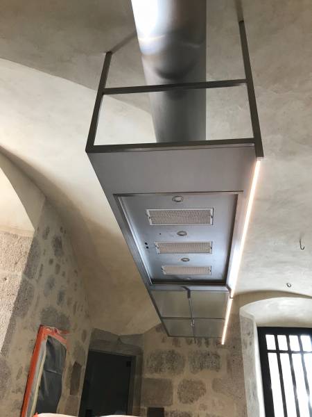 Hotte de cuisine Inox Lyonmetal