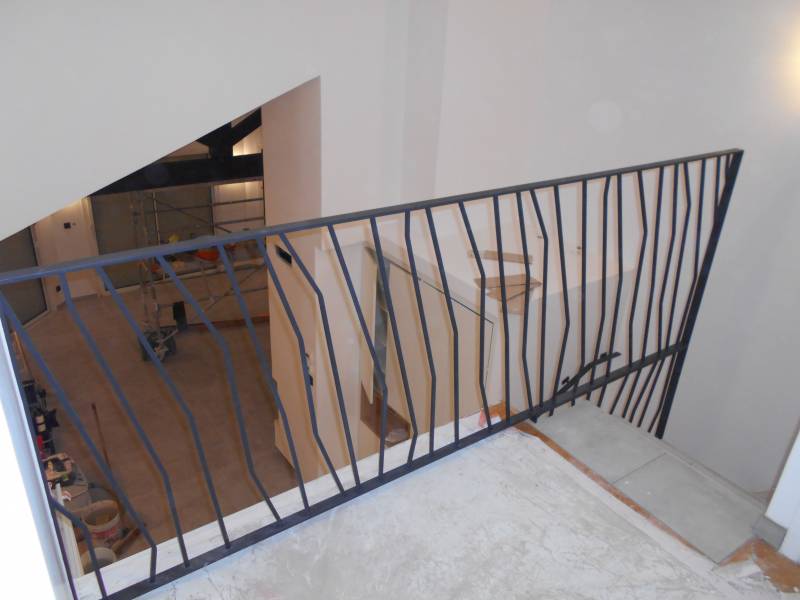 garde corps intérieur mikado en métal  caluire