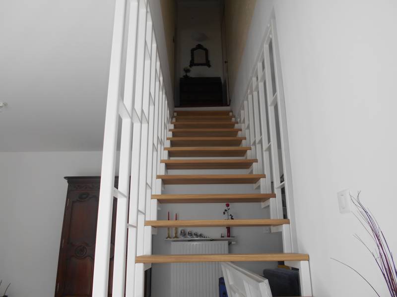 escalier crémaillère acier bois a lyon